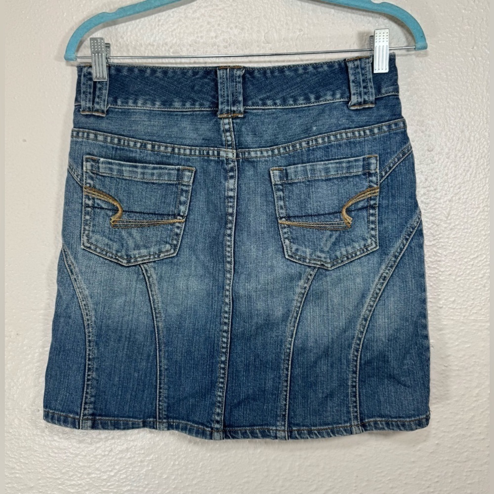 American Eagle AE Skirt Mini Stretch Denim Women’s Size 2 Summer Casual